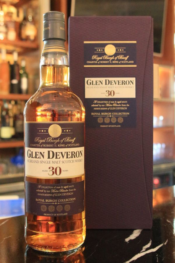 GLEN DEVERON 30 years highland single malt whisky (750ml 40%)