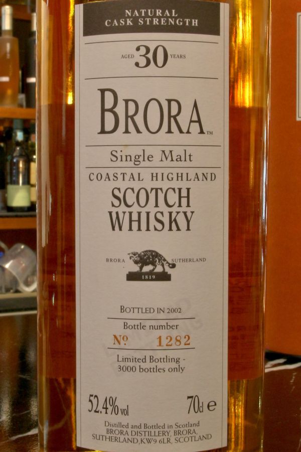 現貨) BRORA 30 years 2002 Batch No.1 布朗拉30年2002 第一版絕版逸品