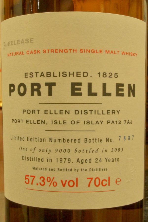 現貨) Port Ellen 24 years 3rd release 1979 波特艾倫24年第3版1979