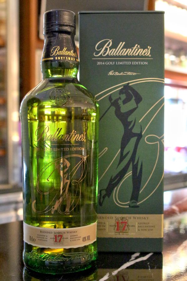 BALLANTINE'S 17 years  2014 Golf Limited Edition 百齡罈 17年 2014 高球限定版 (700ml 40%)