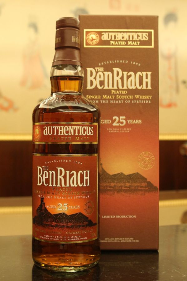 BenRiach 25 years Peated 班瑞克 25年 泥煤燻麥 (700ml 46%)