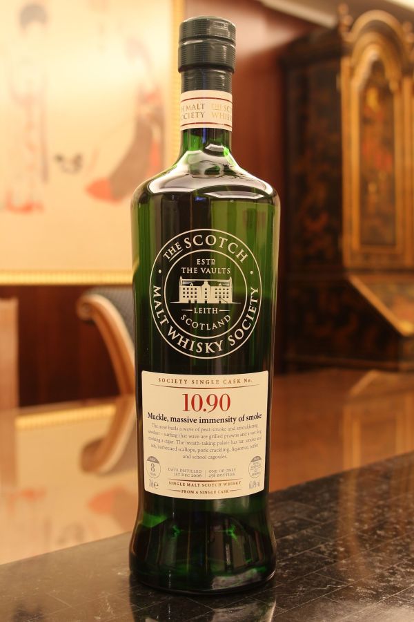 SMWS 10.90 Bunnahabhain 8 years 布納哈本 單桶原酒 8年 蘇格蘭威士忌協會 (700ml 61.4%)