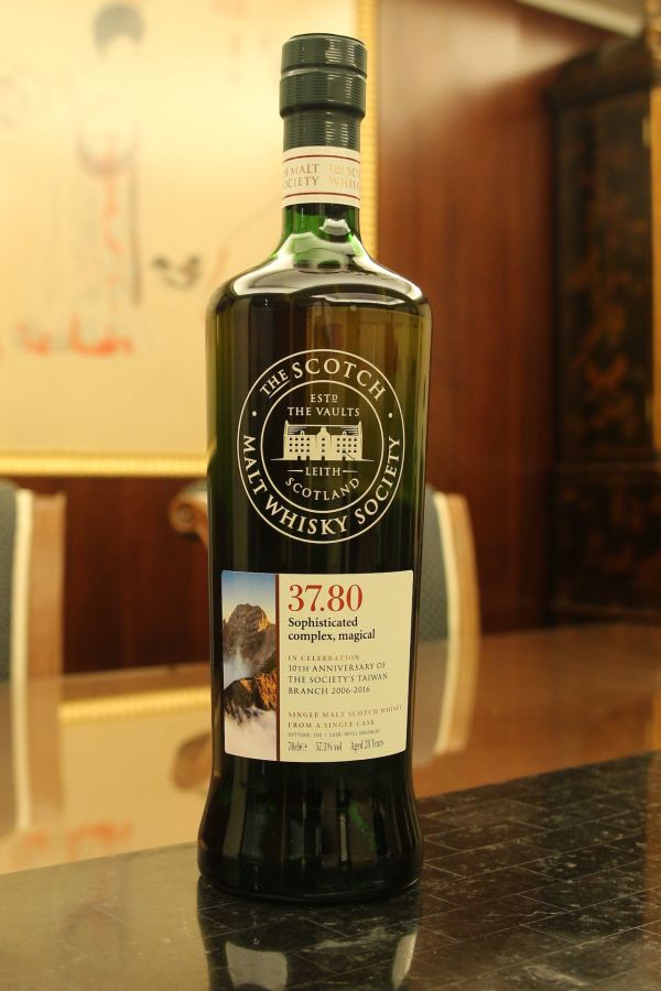 (現貨) SMWS 37.80 Cragganmore 28 years 克拉格摩爾 28年 蘇格蘭威士忌協會 台灣限定版 (700ml 57.3%)