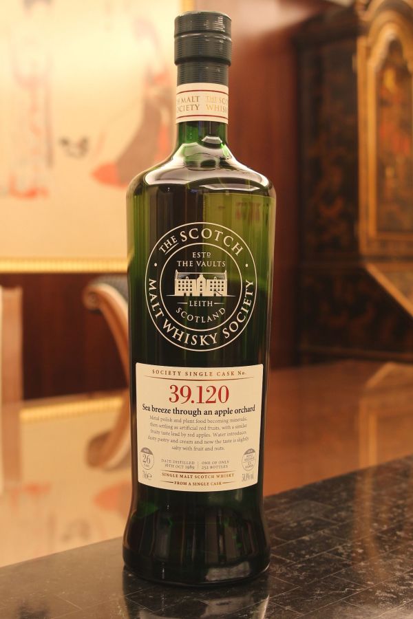 (現貨) SMWS 39.120 Linkwood 26 years 林肯伍德 26年 單桶原酒 蘇格蘭威士忌協會 (700ml 50%)