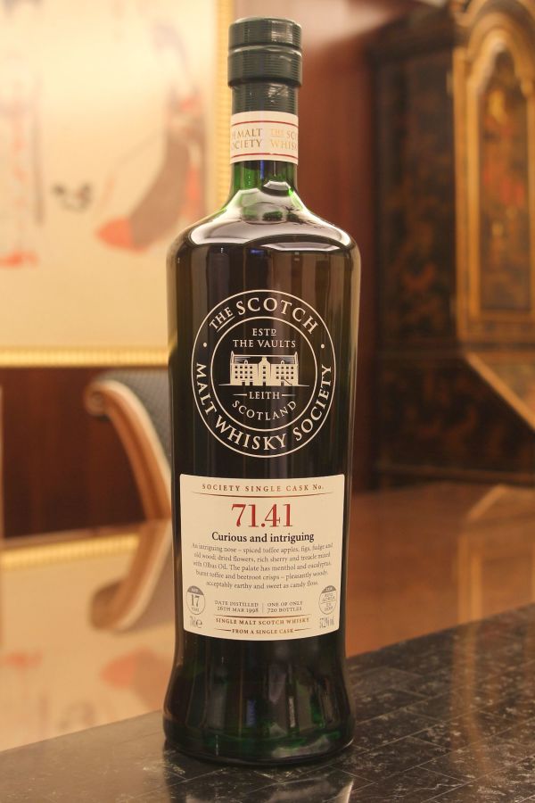 SMWS 71.41 Glenburgie 17 years 格蘭柏奇 單桶原酒 17年 蘇格蘭威士忌協會 (700ml 57.2%)