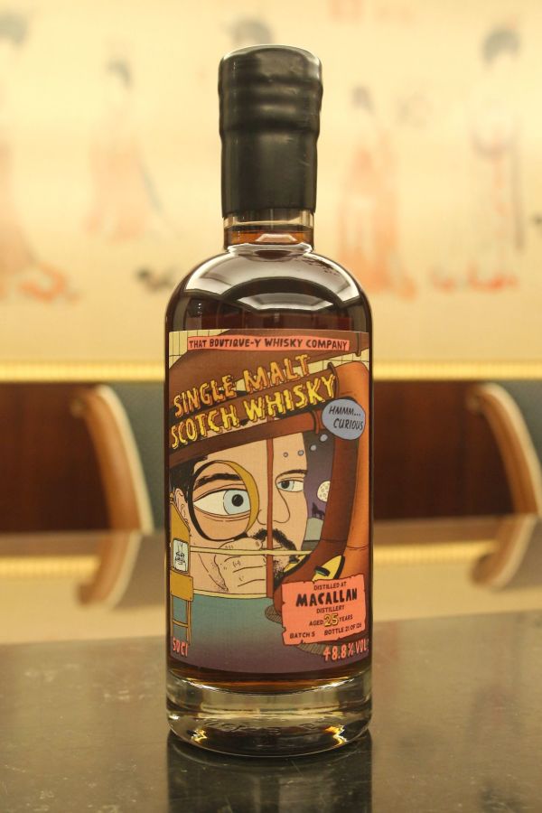 That Boutique-y Whisky Co. Macallan 25 years 麥卡倫 25年 漫畫標 單桶 第五版 (500ml 48.8%)