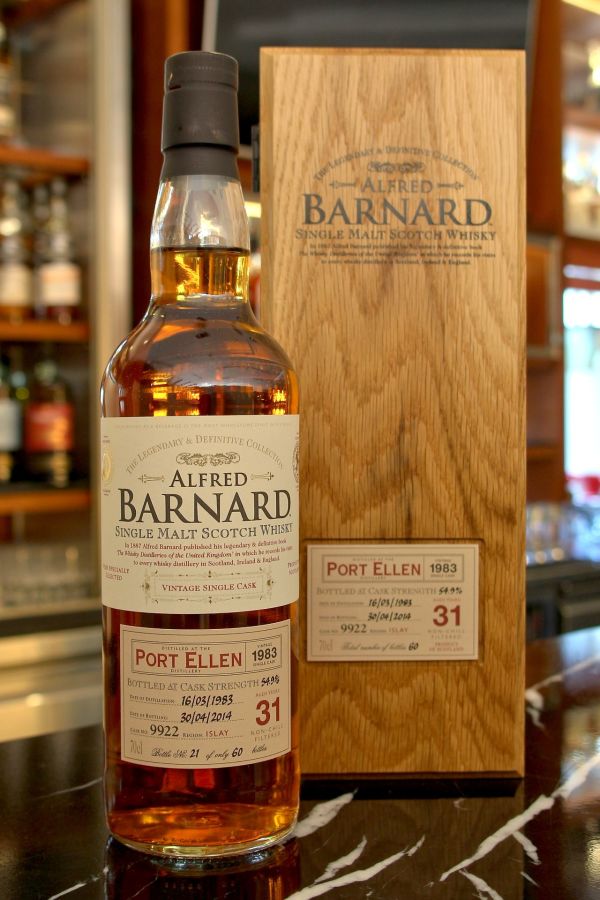 (現貨) ALFRED BARNARD Port Ellen 1983 31 years Single Cask 波特艾倫 1983 31年 單桶原酒 (700ml 54.9%)