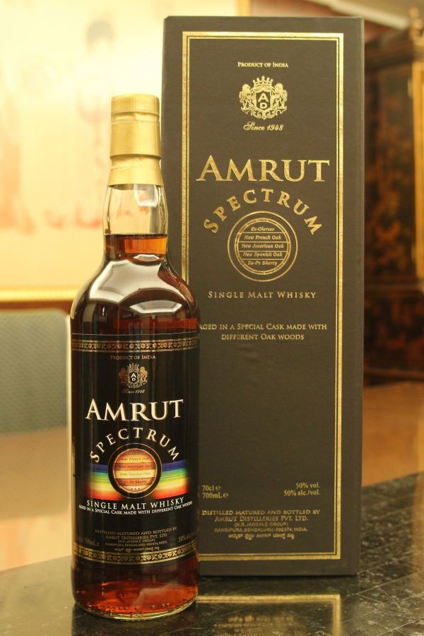 India Amrut Spectrum 印度 雅沐特 光譜 單一麥芽威士忌 (700ml 50%)