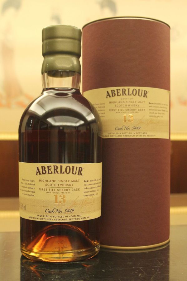Aberlour 13 years First Fill Sherry Cask 亞伯樂 13年 初次雪莉單桶 台灣限定版 (700ml 55.7%)
