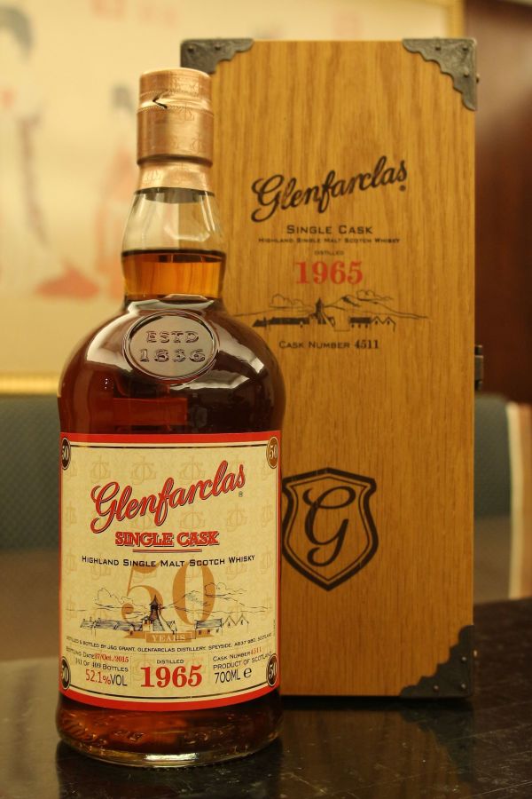 (現貨) Glenfarclas 1965 50 years Single Cask 格蘭花格 1965 50年 單桶 (700ml 52.1%)