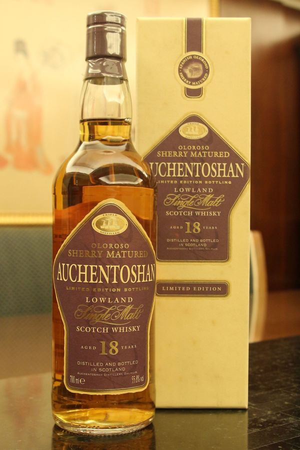 (現貨) Auchentoshan 18 years Oloroso Limited Edition 歐肯特軒 18年 雪莉桶 限量舊版 (700ml 55.8%)