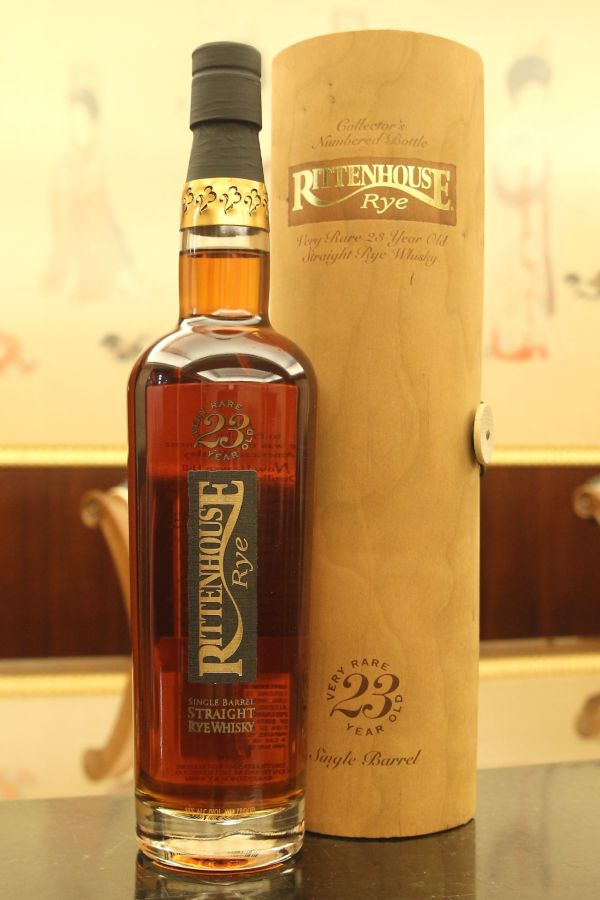 (現貨) Rittenhouse 23 Years Single Barrel Straight Rye 利登 23年 單桶 裸麥威士忌 (750ml 50% )