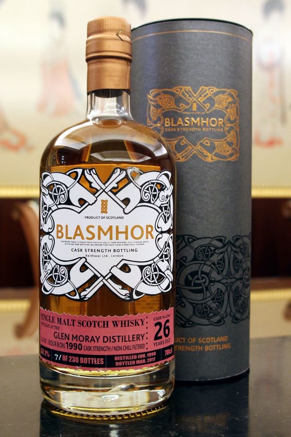 Blasmhor - Glen Moray 1990 26 Years Cask Strength 威仕摩 - 格蘭莫雷 1990 26年 單桶原酒 (700ml 57.1%)