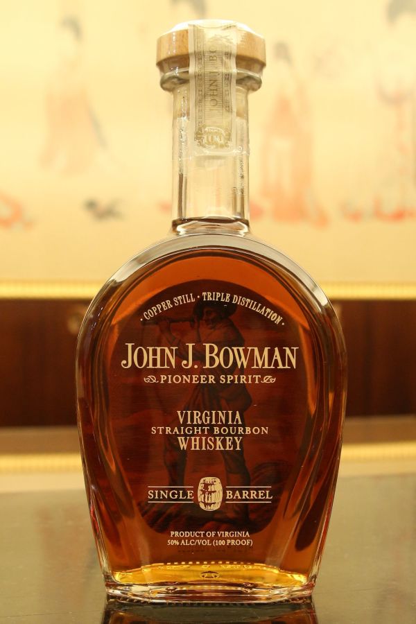John J. Bowman Single Barrel Bourbon 維吉尼亞單桶波本 WWA世界最佳波本 (750ml 50%)