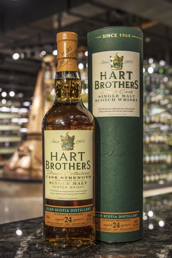 (現貨) Hart Brothers – Glen Scotia 1992 24 years 威伯特 斯高夏 1992 24年 單桶原酒 (700ml 49.5%)