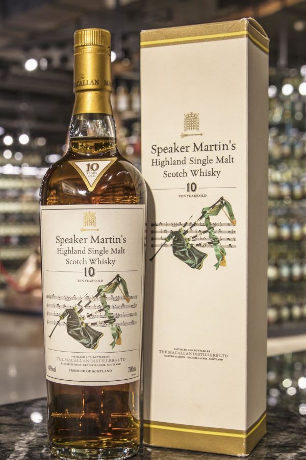 (現貨) Macallan 10 years Speaker Martin's 1st Edition 麥卡倫 10年 Speaker Martin's 一版 (700ml 40%)
