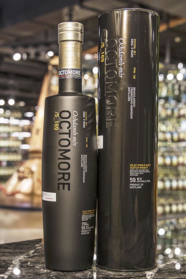 (現貨) BRUICHLADDICH Octomore 5 years Edition 05.1 布萊迪 奧特摩 05.1 超重泥煤 (700ml 59.5%)