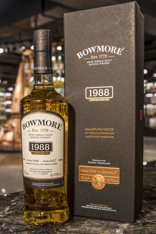 (現貨) Bowmore 1988 Vintage Edition 波摩 1988 波本桶 (700ml 47.8%)