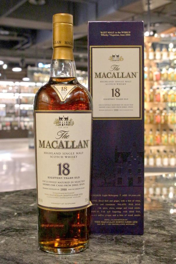 現貨) MACALLAN 18 years 1988 麥卡倫18年1988 (700ml 43%) - ~ Kuva