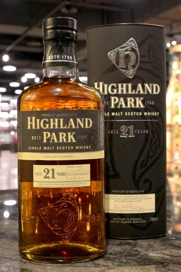 (現貨) Highland Park 21 years 高原騎士 21年 WWA年度最佳單一麥芽威士忌 (700ml 47.5%)