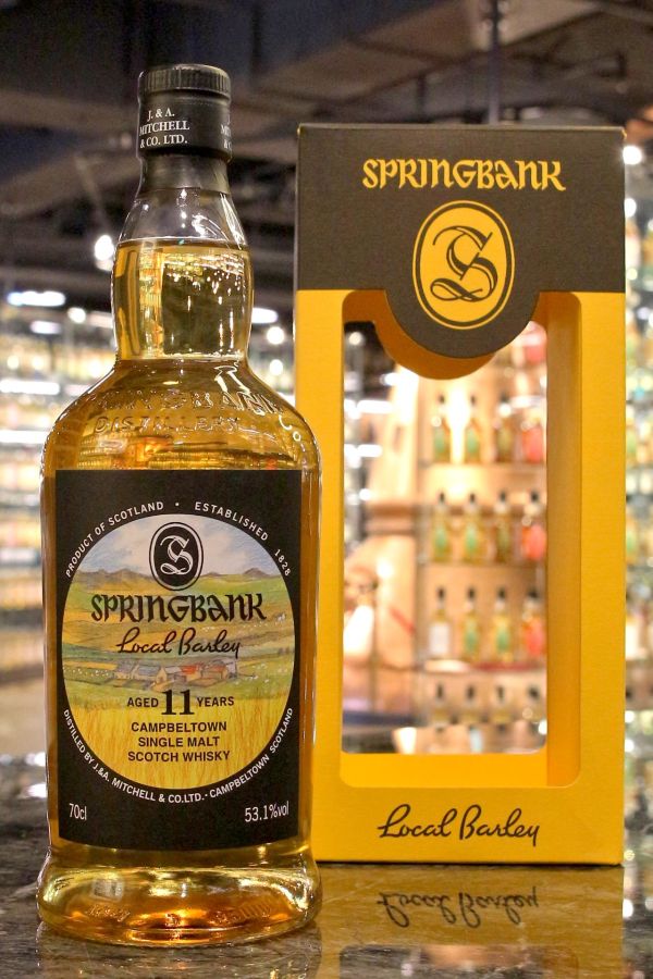Springbank 11 years Local Barley 雲頂 11年 坎培爾鎮大麥 (700ml 53.1%)