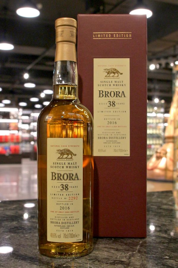 (現貨) BRORA 38 years Special Release 2016 布朗拉 38年 2016版 (700ml 48.6%)