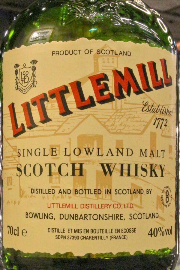 現貨) Littlemill 8 years Single Malt Whisky 小磨坊8年單一麥芽