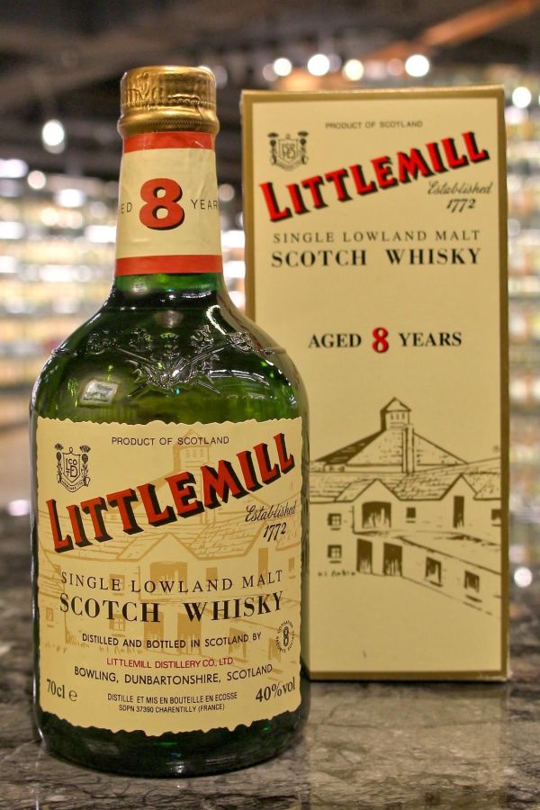 現貨) Littlemill 8 years Single Malt Whisky 小磨坊8年單一麥芽