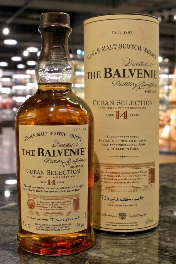 The BALVENIE 14 years Cuban Selection 百富 14年 古巴精選蘭姆桶 (700ml 43%)