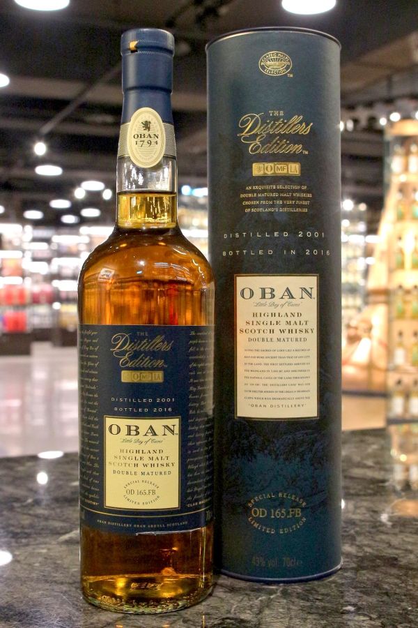 Oban 2001 - Distillers Edition 2016 歐本 酒廠限定版 (700ml 43%)