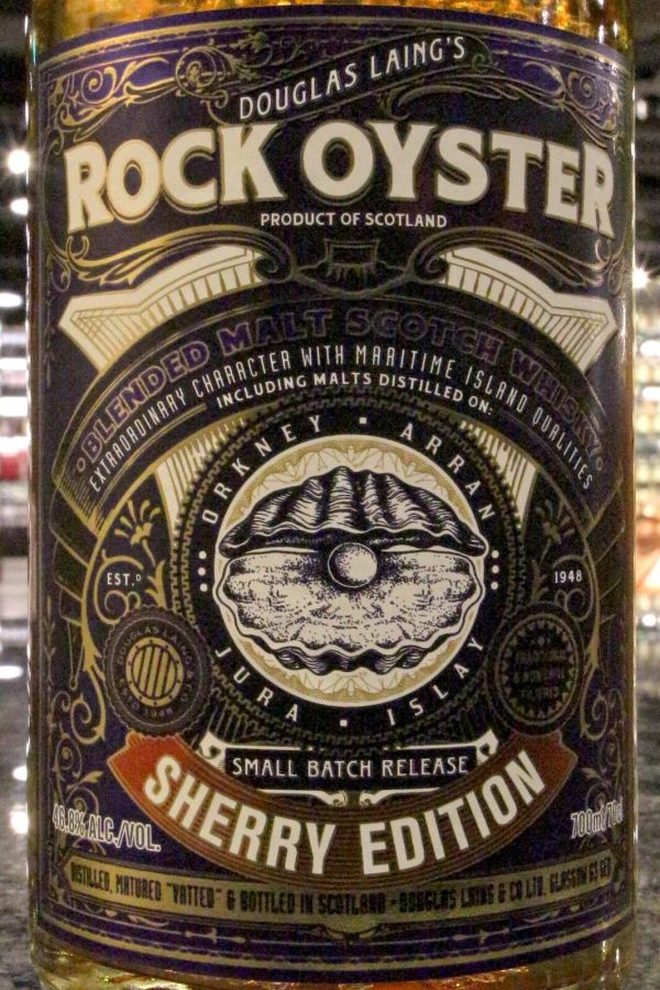 (現貨) Douglas Laing’s Rock Oyster Sherry Edition 道格拉斯蘭恩 牡蠣岩 雪莉桶限量版 (700ml 46.8) Kuva Whisky