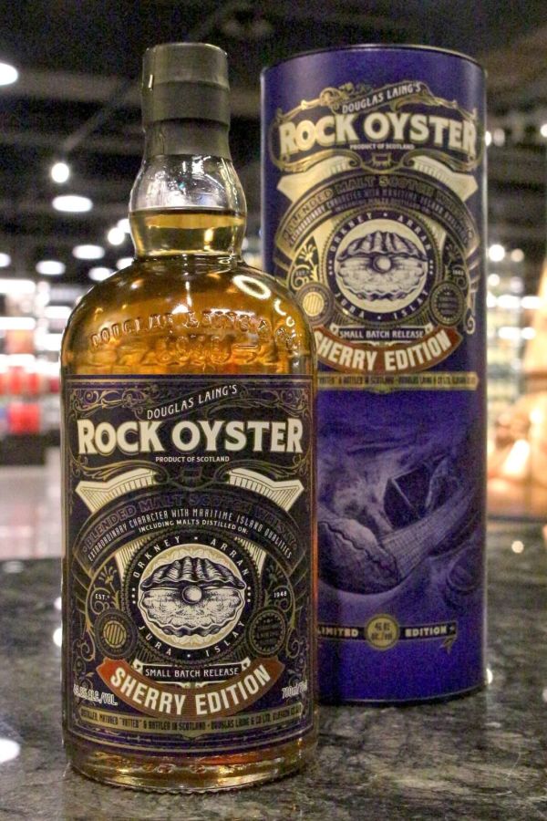 (現貨) Douglas Laing’s Rock Oyster Sherry Edition 道格拉斯蘭恩 牡蠣岩 雪莉桶限量版 (700ml 46.8%)