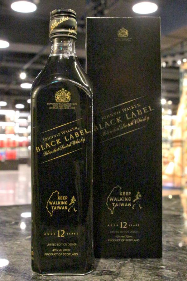 Johnnie Walker Black Label 12 years Taiwan Limited Edition 約翰走路 黑牌 12年 台灣限定版 (700ml 40%)