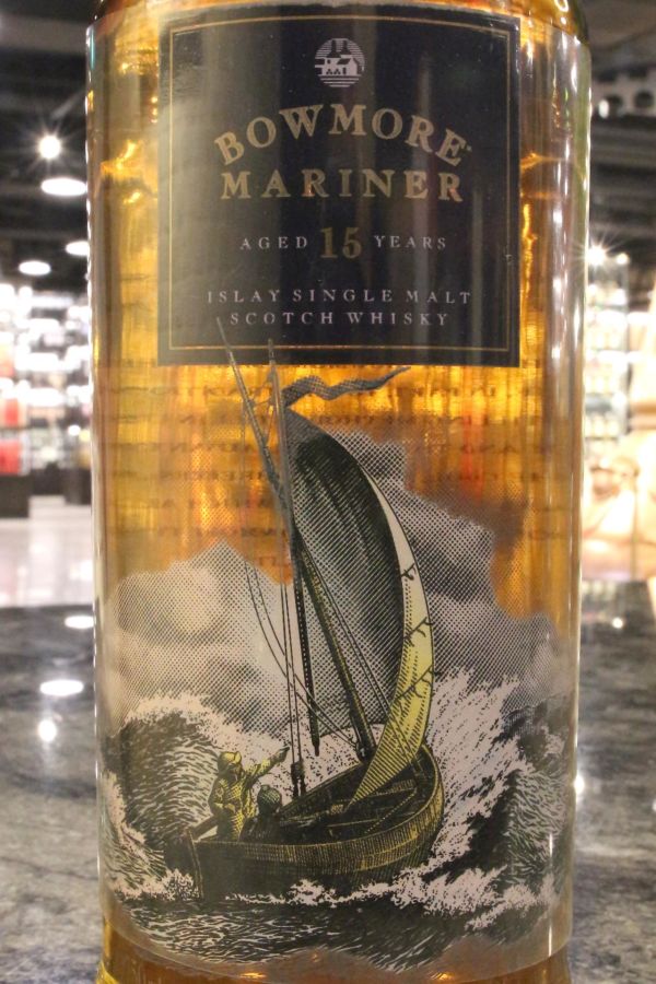ボウモア15年 マリナー 43% 1L カモメラベル ボウモア(BOWMORE) 15年