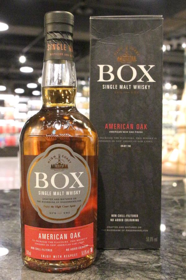 (現貨) BOX American Oak Swedish Single Malt 瑞典盒子 初次美國橡木桶 (500ml 50.8%)