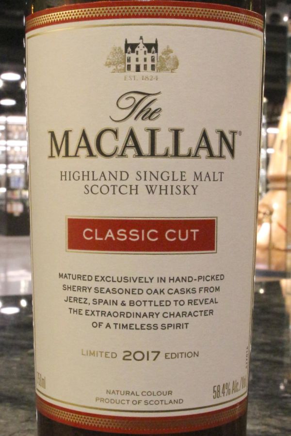 現貨 Macallan Classic Cut 2017 Limited Edition 麥卡倫classic Cut 750ml 58 4 Kuva Whisky 古華酒藏