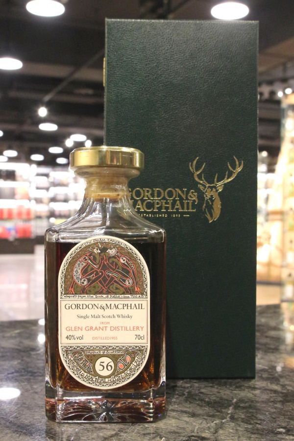 (現貨) Gordon Macphail - Glen Grant 1955 56 years 格蘭冠 1955 水晶瓶 (700ml 40%)