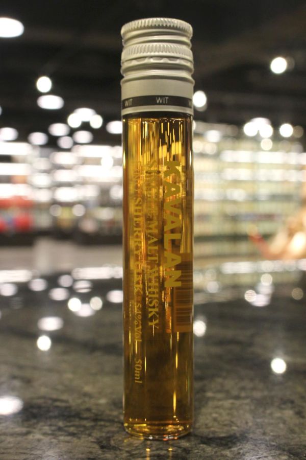 KAVALAN Fino Sherry Oak Miniature 噶瑪蘭 Fino雪莉桶威士忌 試管酒 (50ml 54%)