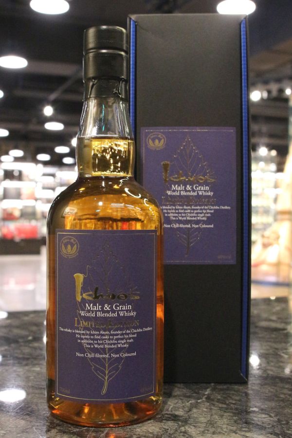 CHICHIBU Ichiro’s Malt & Grain World Blended Whisky 秩父 藍葉 (700ml 48%)