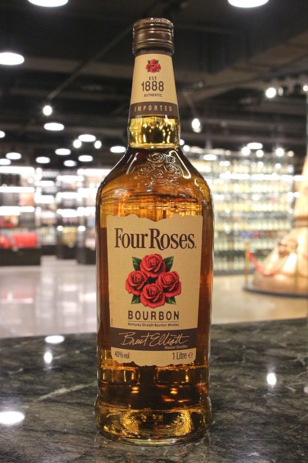 Four Roses Straight Bourbon Whiskey 四玫瑰美國波本威士忌(1000ml 40