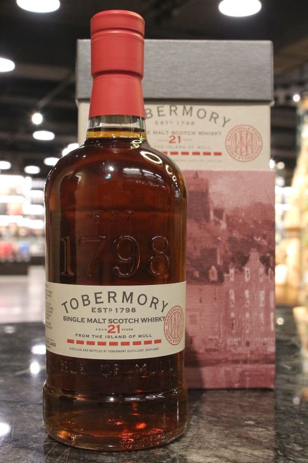 Tobermory 21 years Manzanilla Cask Finish 托本莫瑞 21年 曼查尼亞雪莉桶 (700ml 53.8%)
