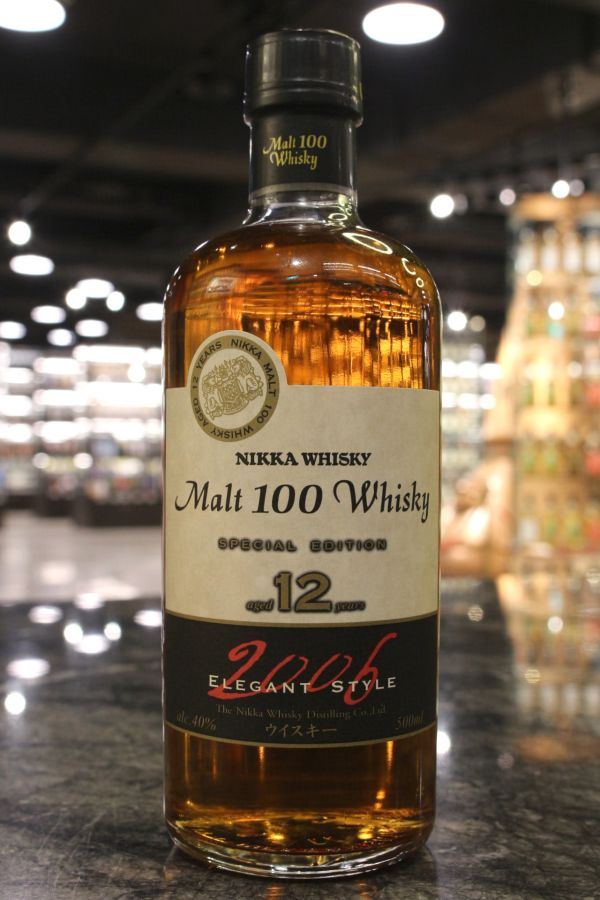現貨) Nikka Malt 100 Whisky 12 Years 2006 特別版12年2006裝瓶