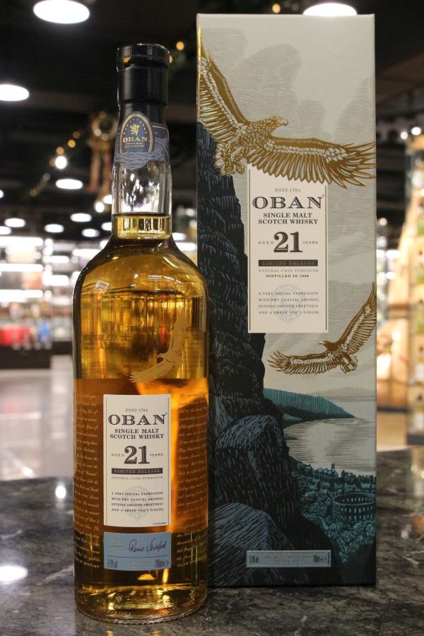 (現貨) Oban 21 years 1996 Diageo Special Release 2018 歐本 21年 限量原酒 2018版(700ml 57.9%)