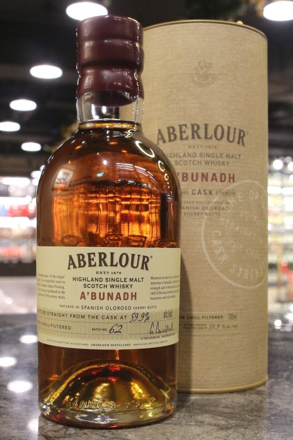 Aberlour A'bunadh Batch No.62 亞伯樂 雪莉桶原酒 第62批次 (700ml 59.9% )
