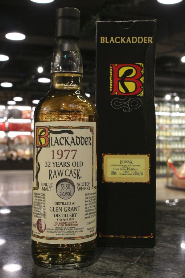 Blackadder Raw Cask - Glen Grant 1977 32 years 黑蛇 格蘭冠 32年 (700ml 53.8%)