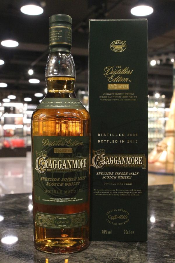 (現貨) Cragganmore 2005~2017 The Distiller’s Edition 克拉格摩爾 酒廠限定 (1000ml 40%)