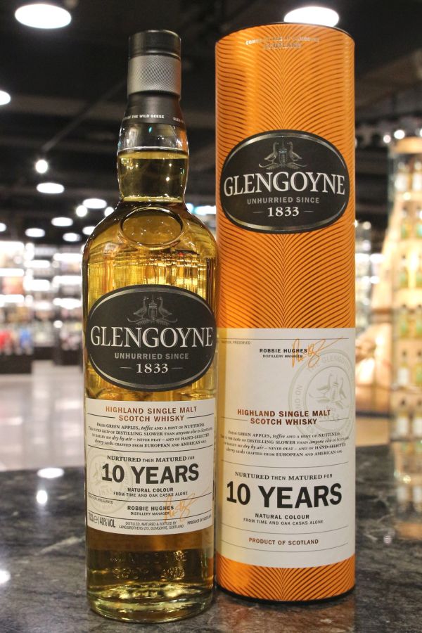 Glengoyne 10 Years Single Malt Whisky 格蘭哥尼 10年 單一麥芽威士忌 (700ml 40%)