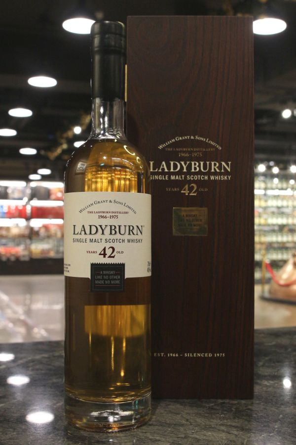 (現貨) Ladyburn 1973 42 Years Single Malt Whisky 雷迪朋 42年 單一麥芽威士忌 (700ml 40%)
