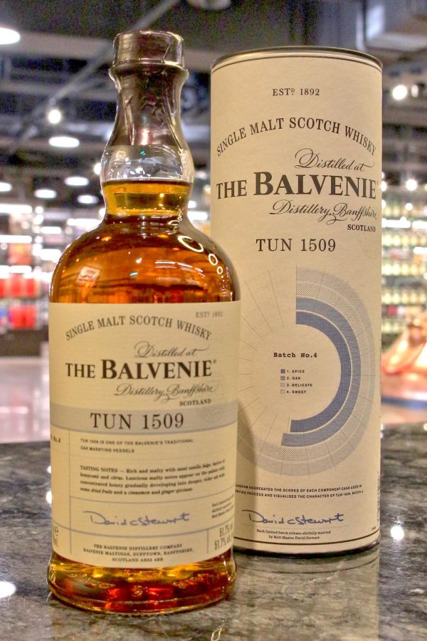 (現貨) The BALVENIE Tun 1509 batch No.4 百富 1509 第四批次 (700ml 51.7%)