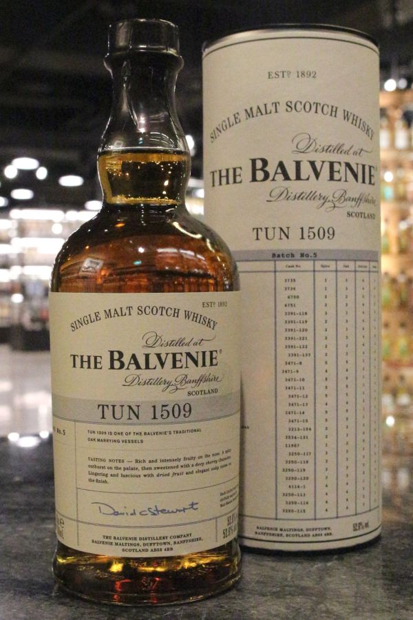 (現貨) The BALVENIE Tun 1509 batch No.5 百富 1509 第五批次 (700ml 52.6%)
